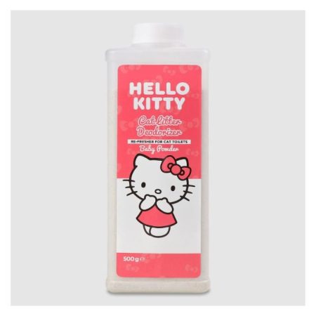 Désodorisant pour litière pour chat, poudre Hello Kitty, 500g