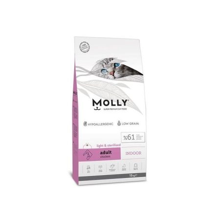 Molly Premium croquettes Renal Care Light stériles saumon poulet 15KG