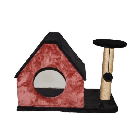 Arbre-Griffoir Pour Chats Avec Maisonnette