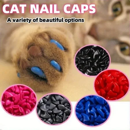 Capuchons Chic pour Ongles d’Animaux pour Chiens & Chats