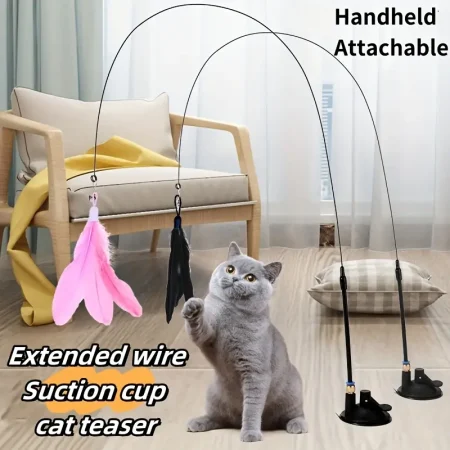 Jouet Pour Chat Avec Baguette Et Clochette
