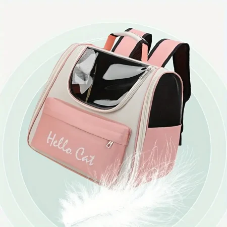 Sac à dos de transport pour animaux de compagnie en tissu Oxford