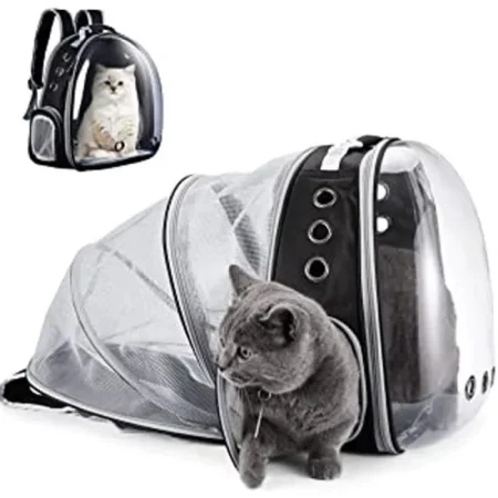 Sac à dos de transport pour animaux de compagnie portable et respirant pour chats