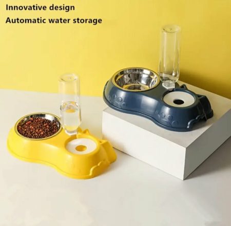 Distributeur Automatique d’Eau et de Nourriture pour Chats
