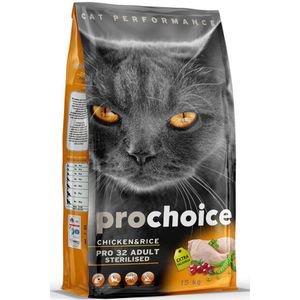 Croquettes chat stérilisé 2kg – ProChoice