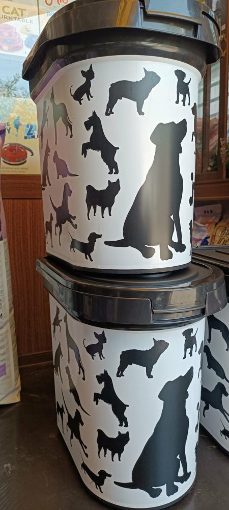 Récipient pliable de 20 kg et 30 L pour aliments pour animaux