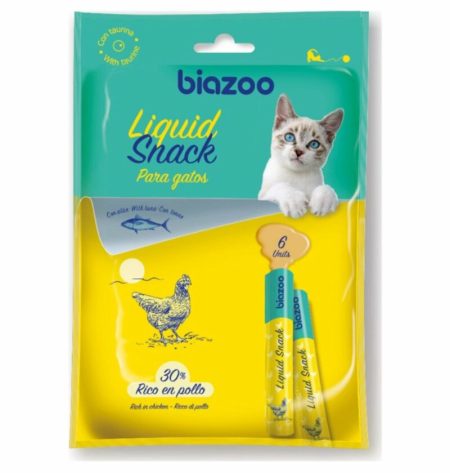 6 × Liquid snack Para gratis poulet