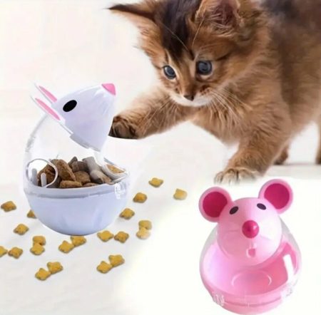 Jouet Interactif pour Chat avec Distributeur de Friandises