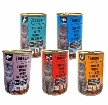 Rokus Adult – Kattenvoer – Rund – 810 gram