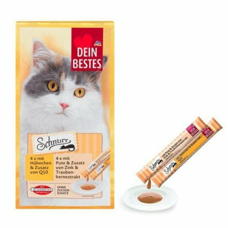 Dein Bestes Creamy Treats Cat Snack Schnurr Turkey Chicken