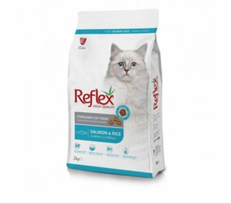 Reflex croquettes pour chat stérilisé au saumon 2 Kg