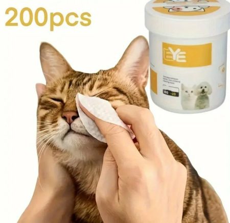 200 lingettes pour les yeux  les chats et chiens