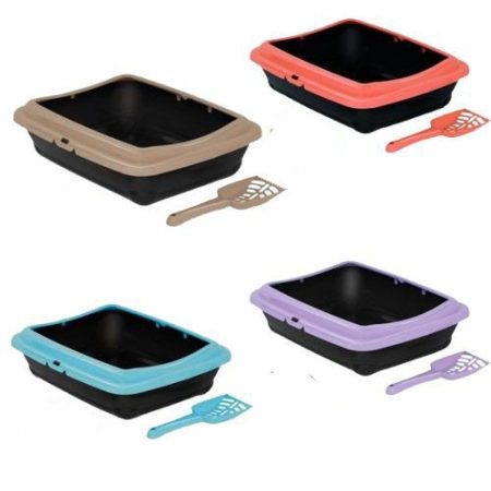 Bac à litière kit complet avec pelle  pour chats