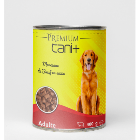 CANI+ BOUCHÉES EN SAUCE AU BOEUF 400 GR