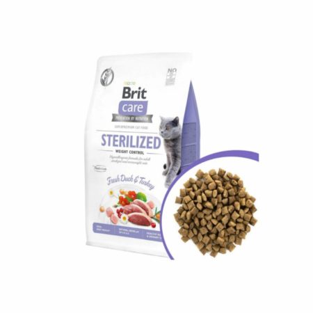 Brit Care Cat Grain-Free STERILIZED AND WEIGHT CONTROL 2kg