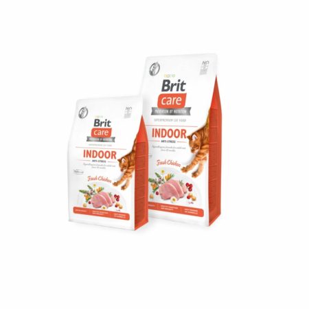 Brit Care Cat Grain-Free INDOOR ANTI-STRESS 2kg