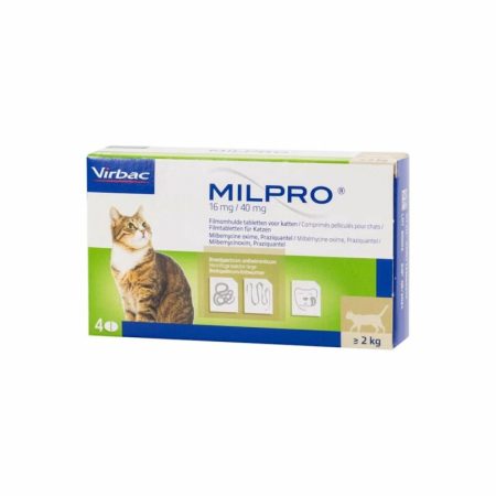 Vermifuge Milpro pour chat 2kg – 8 kg
