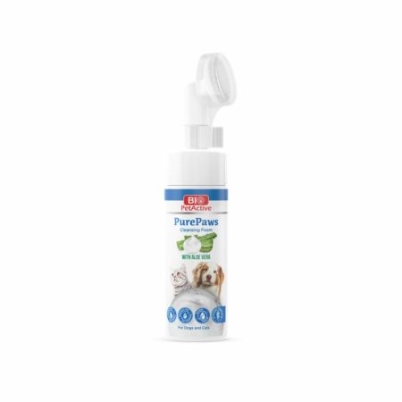 Mousse nettoyante PurePaws pour chiens et chats